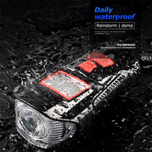 Load image into Gallery viewer, Waterproof Bicycle Light USB Charging Bike Front Light