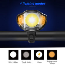 Load image into Gallery viewer, Waterproof Bicycle Light USB Charging Bike Front Light