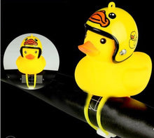 Load image into Gallery viewer, Cartoon Yellow Silica Little Duck Helmet