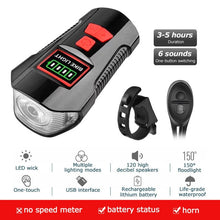 Load image into Gallery viewer, Waterproof Bicycle Light USB Charging Bike Front Light