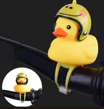 Load image into Gallery viewer, Cartoon Yellow Silica Little Duck Helmet
