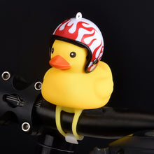 Load image into Gallery viewer, Cartoon Yellow Silica Little Duck Helmet
